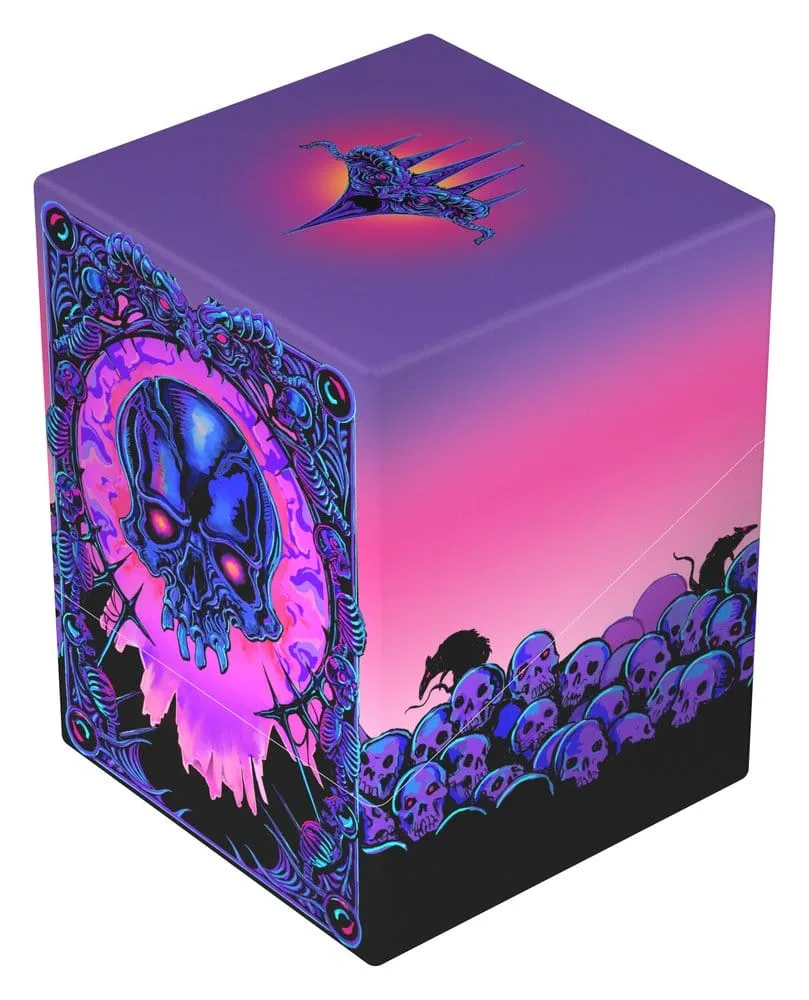 Magic the Gathering Deck Box – Boulder 100+ Mana Token Swamp 5