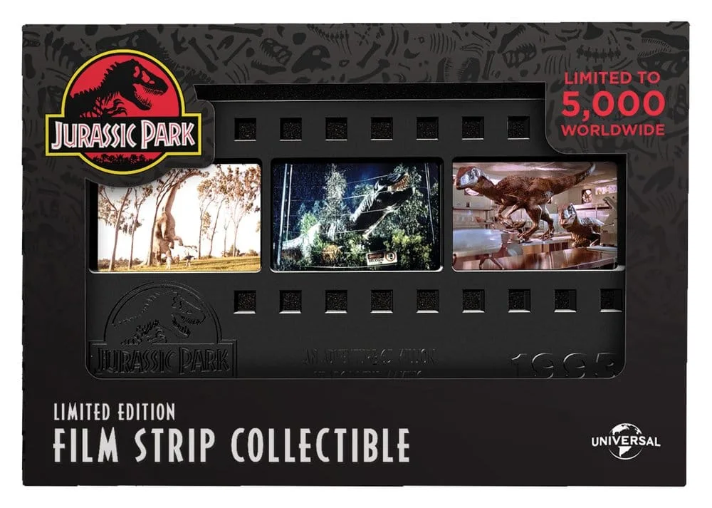 Jurassic Park Metal Ingot – Film Strip Collectible 12 cm 6