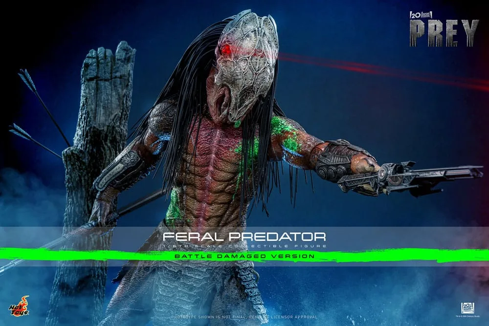 Prey Action Figure – Battle Damaged Feral Predator 37 cm 2