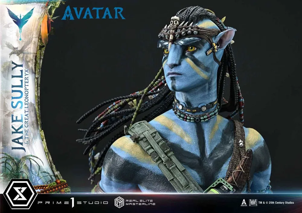 Avatar Statue – Jake Sully & The Great Leonopteryx 87 cm 14