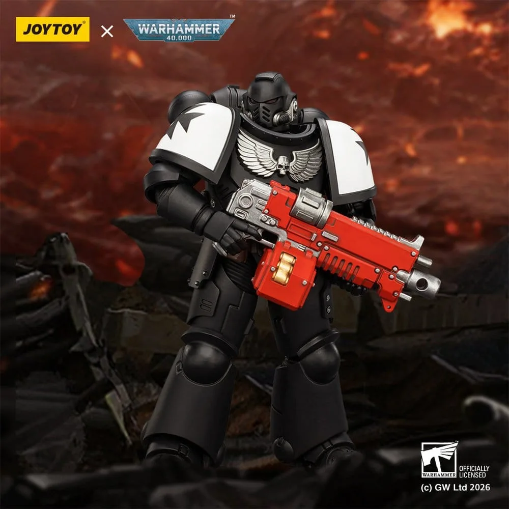 Warhammer 40,000 actiefiguur – Black Templars Intercessor 12,3 cm 7