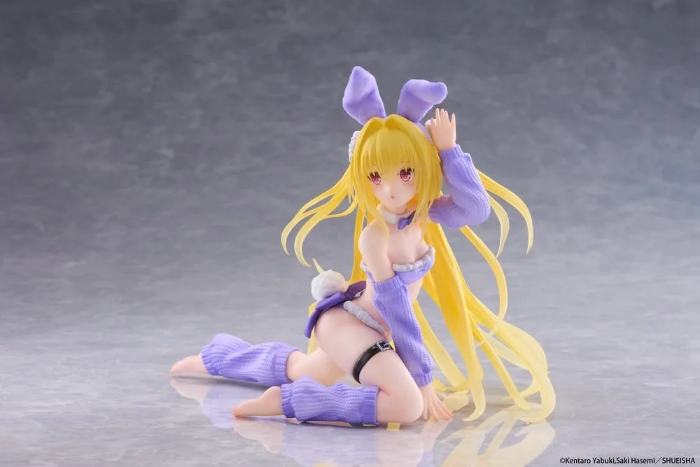 To Love-Ru Darkness Figure – Golden Darkness Fluffy Bunny 13 cm 10