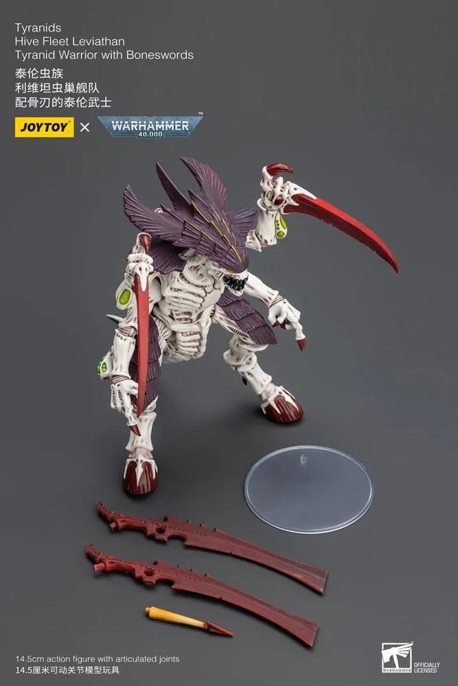 Warhammer 40k Action Figure – Tyranid Warrior with Boneswords 12 cm 2