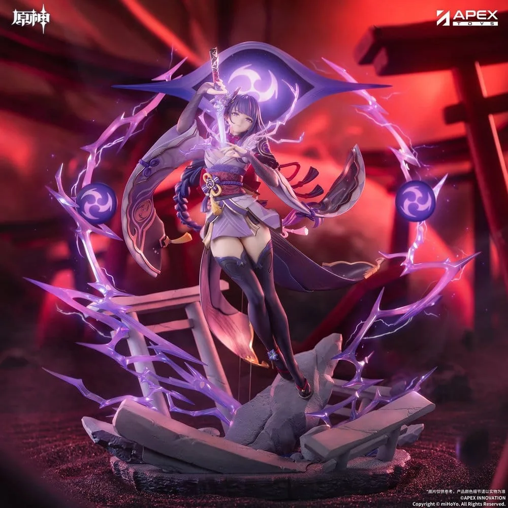 Genshin Impact Statue – Raiden Shogun Plane of Euthymia 36 cm 2
