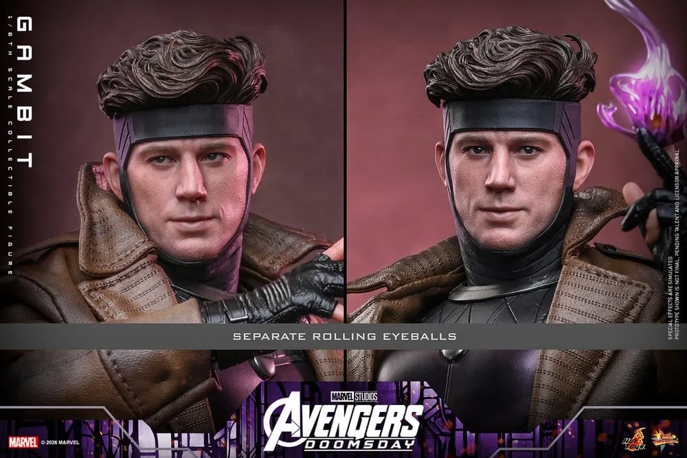 Avengers Doomsday Action Figure – Gambit 1/6 31 cm 20