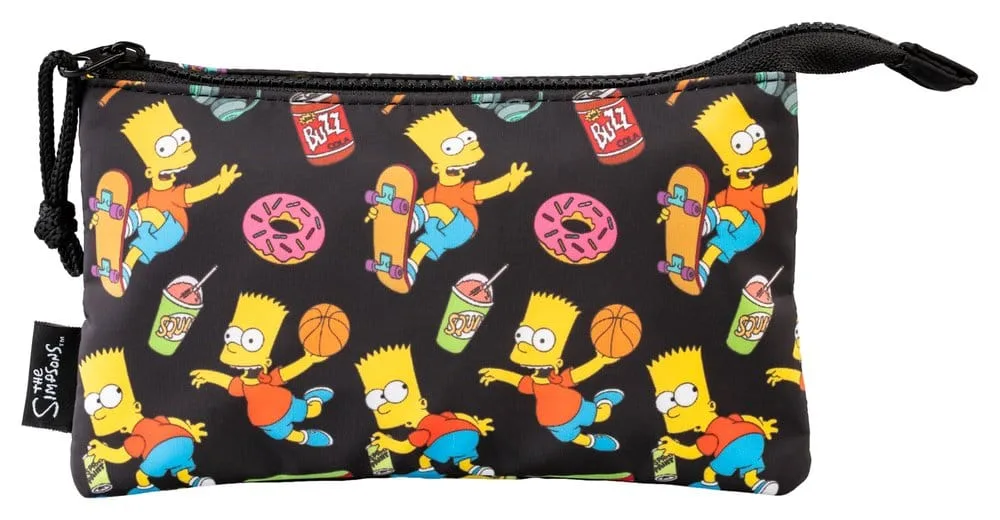 The Simpsons Pencil Case – Bart Triple Compartment 2