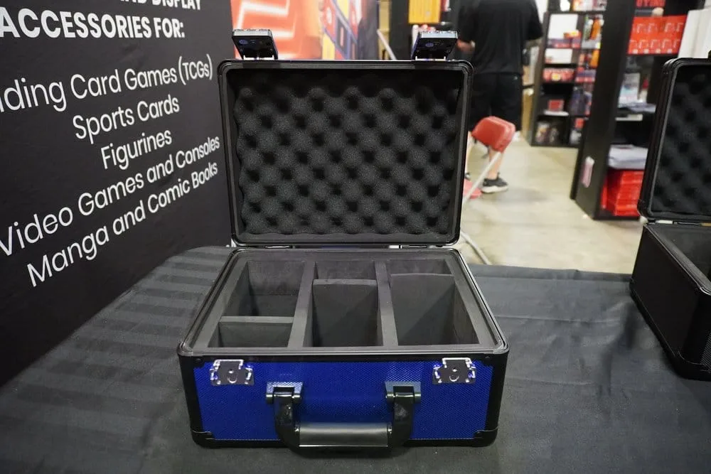 Evoretro Graded Card Storage Box – Blue 90 Slab Capacity 8