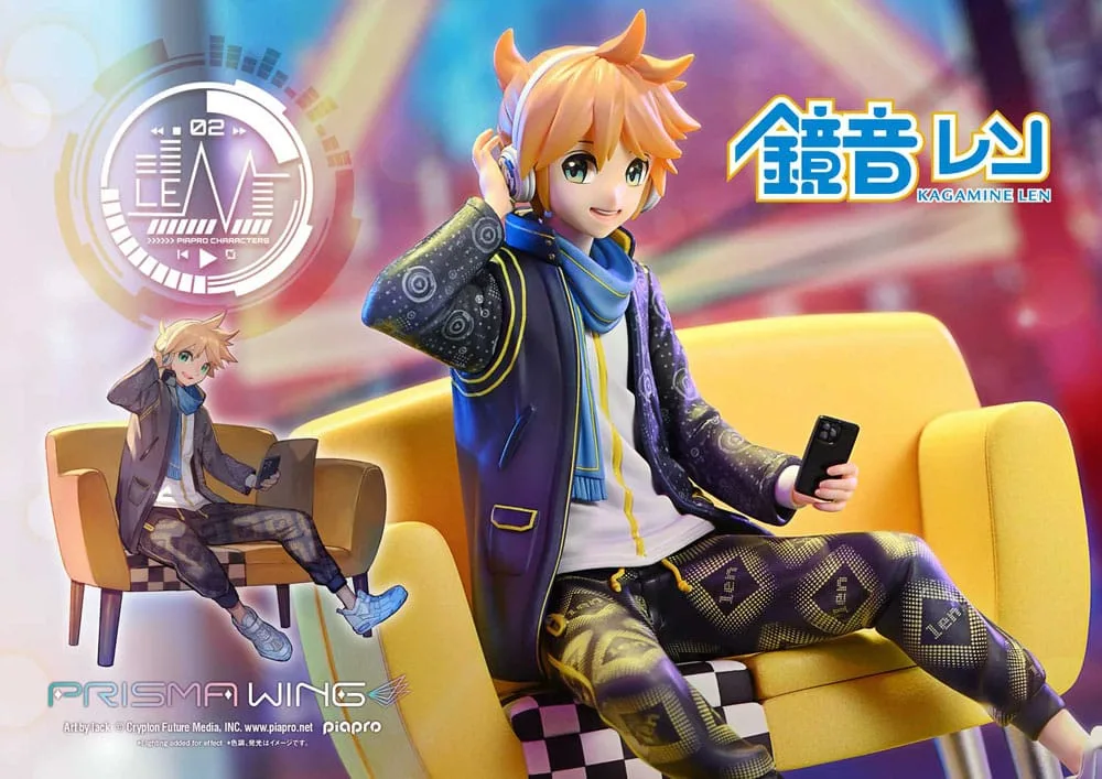 Vocaloid Statue – Prisma Wing Kagamine Len 1/7 18 cm 2