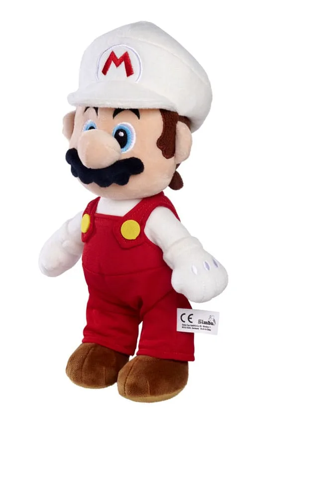 Super Mario Plush – Fire Mario 30 cm 2