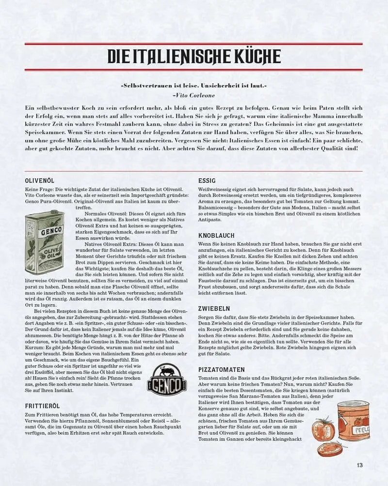 The Godfather Cookbook – Corleone Family German Edition 4