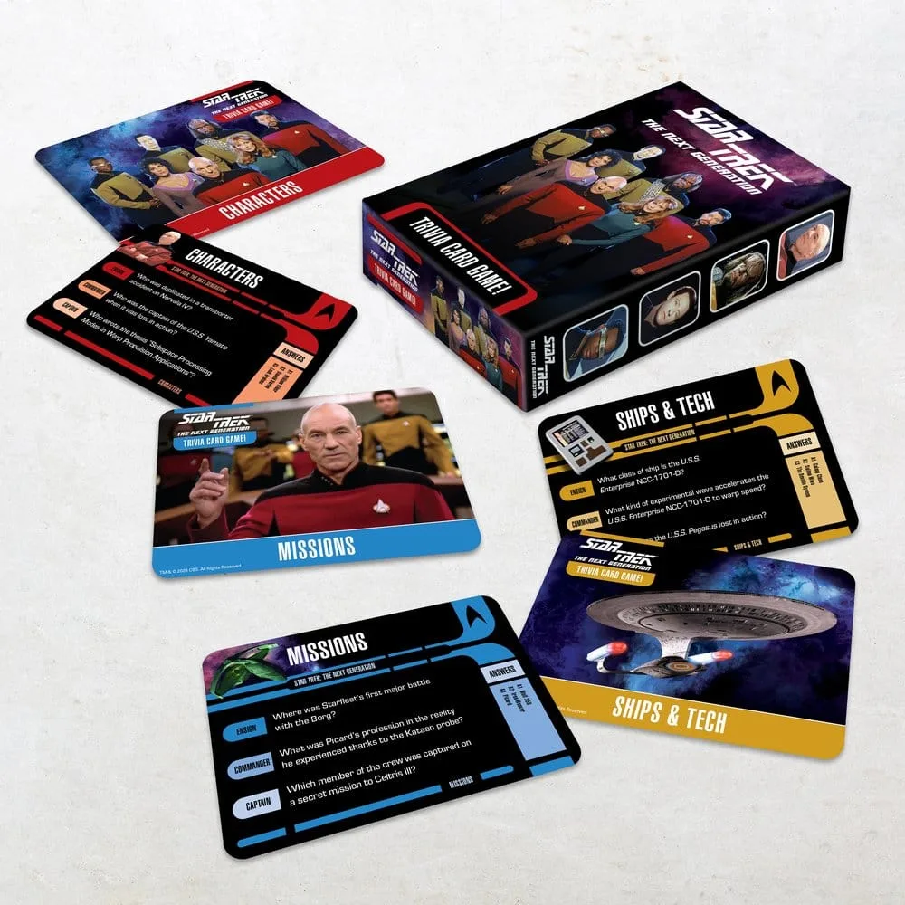 Star Trek quizkaartspel – The Next Generation 3