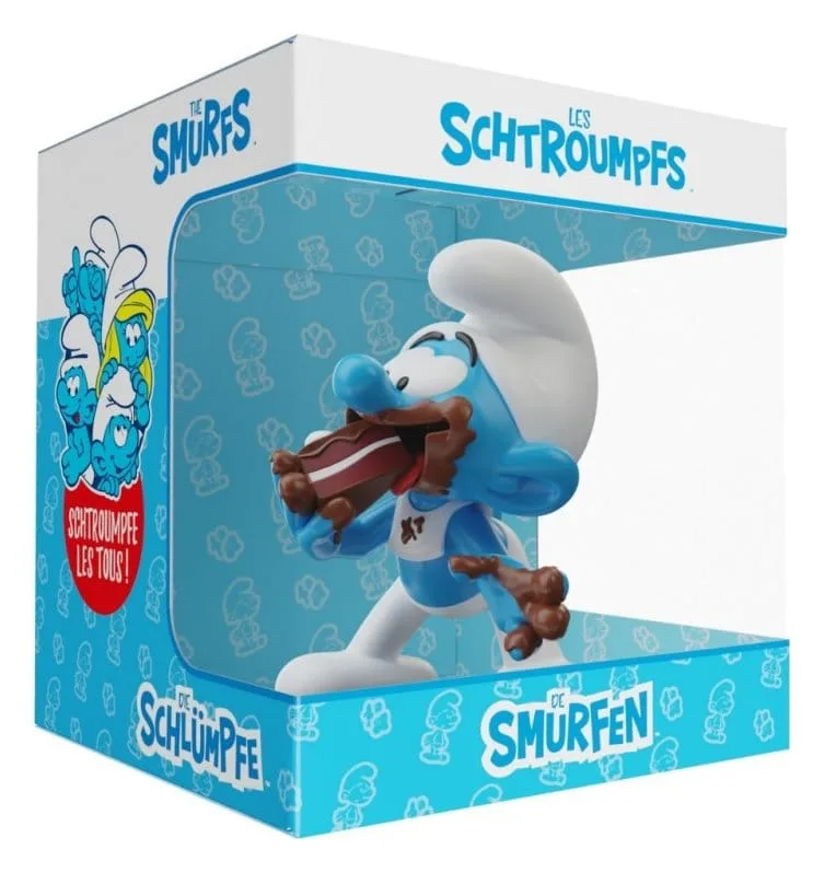 The Smurfs Statue – Greedy Smurf 10 cm 2