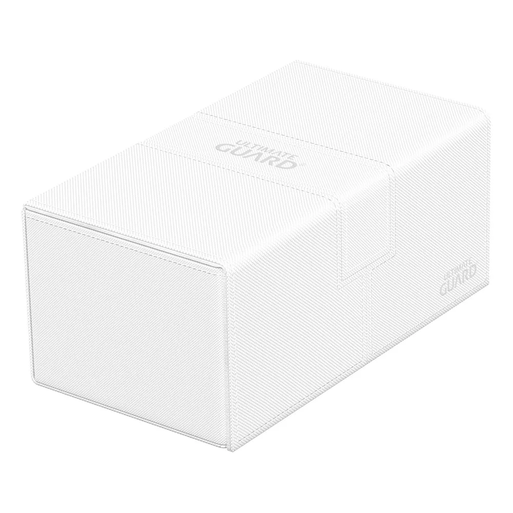 Ultimate Guard Deck Box – White Twin Flip’n’Tray 200+ Xenoskin