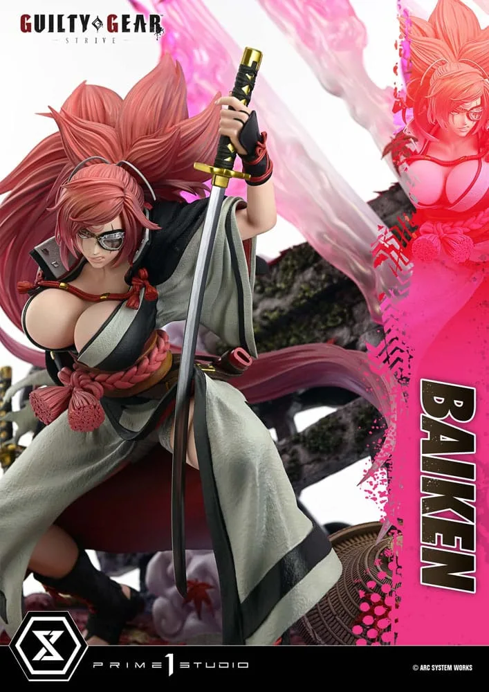 Guilty Gear Strive Statue – Baiken Bonus Version 1/4 Scale 80 cm 13