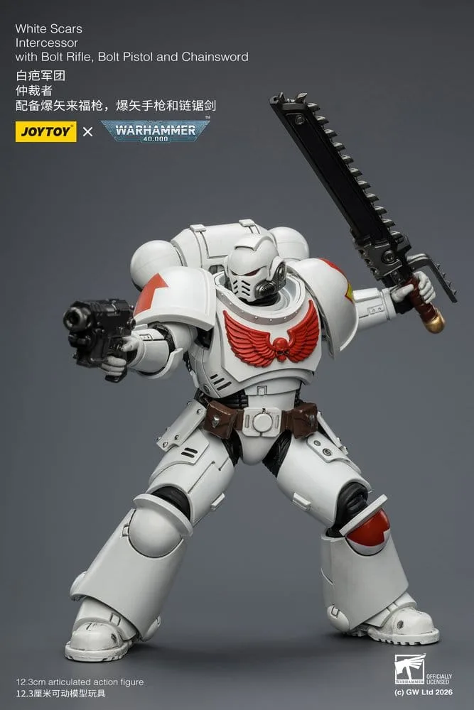 Warhammer 40,000 Action Figure – White Scars Intercessor 12.3 cm 17