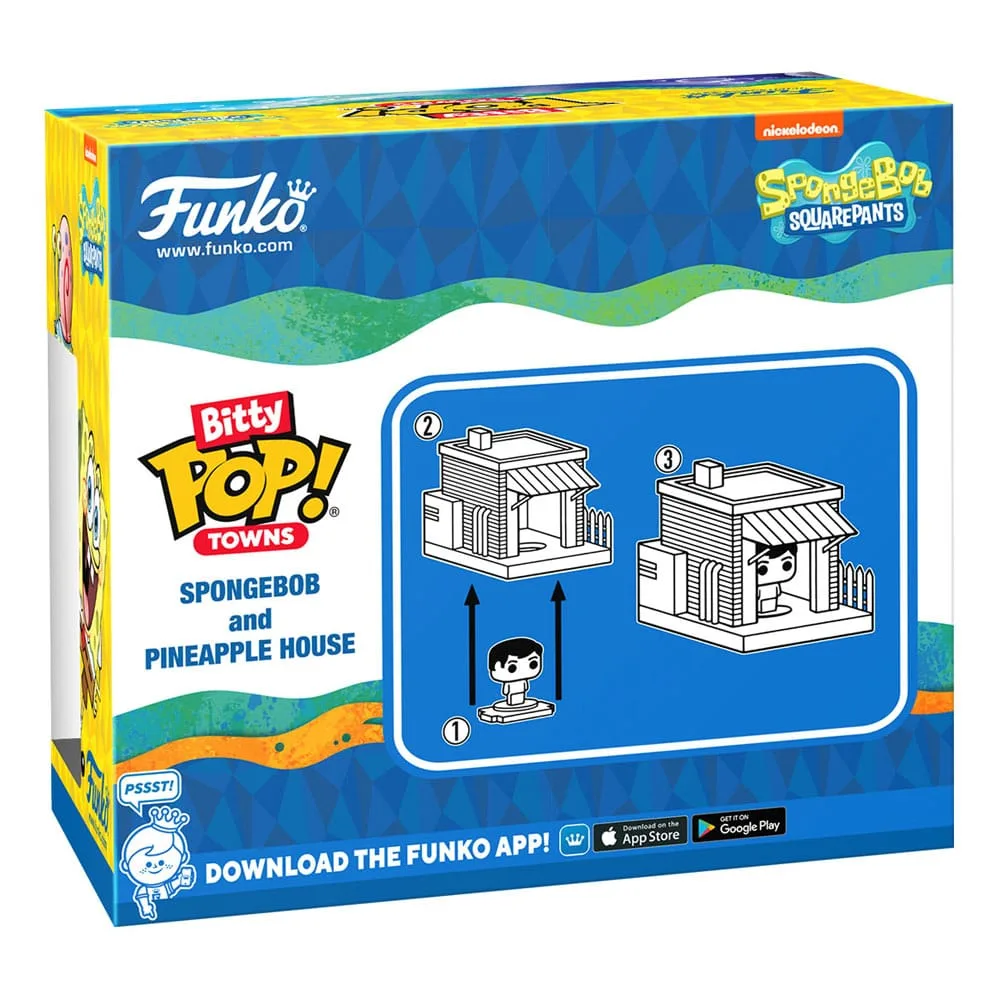 SpongeBob Vinyl Figure – Bitty POP Town At Home 2.5 cm 2