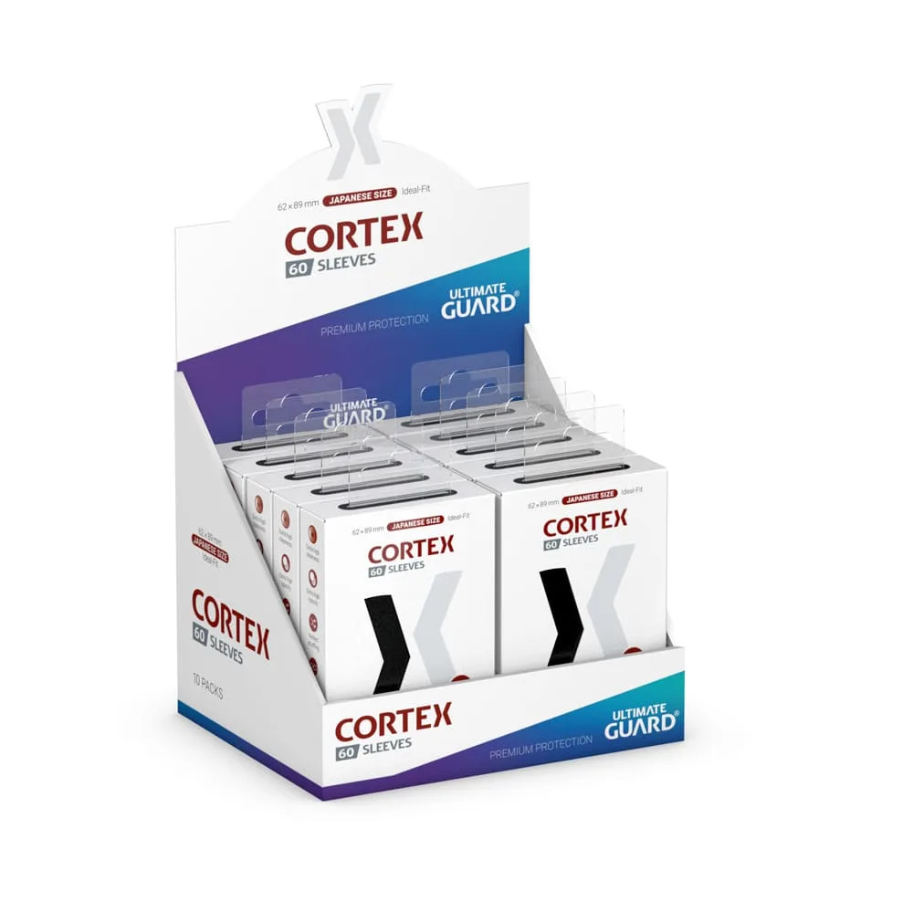 Ultimate Guard Card Sleeves – Cortex Japanese Size Black 60 Pack 5