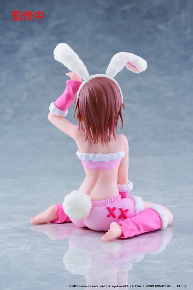 A Certain Scientific Railgun figuur – Mikoto Fluffy Bunny 13 cm 11