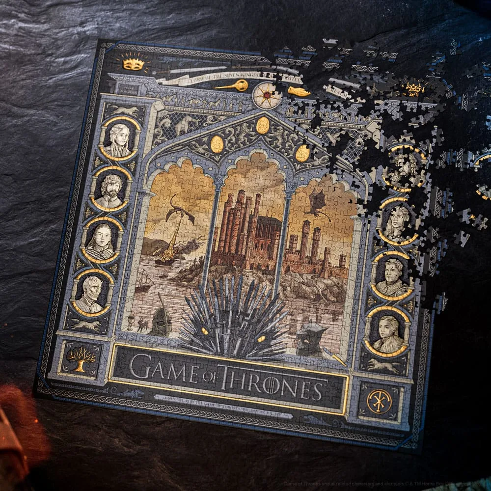 Game of Thrones Jigsaw Puzzle – The Seven Kingdoms 1000 Pieces 4