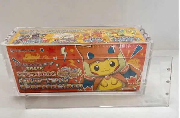 Pokémon Display Case – Japanese Special Poncho Pikachu Box