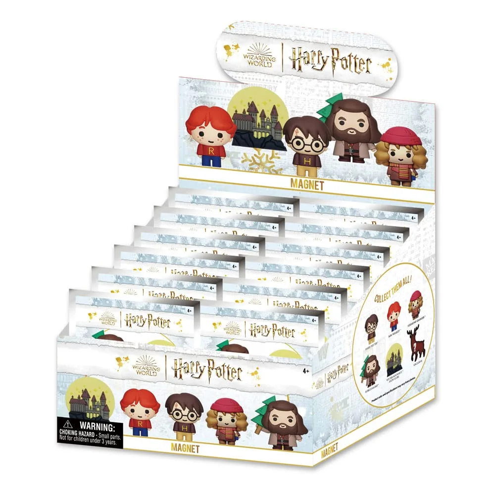 Harry Potter 3D Magnets – Christmas Blind Bag Display of 12 3