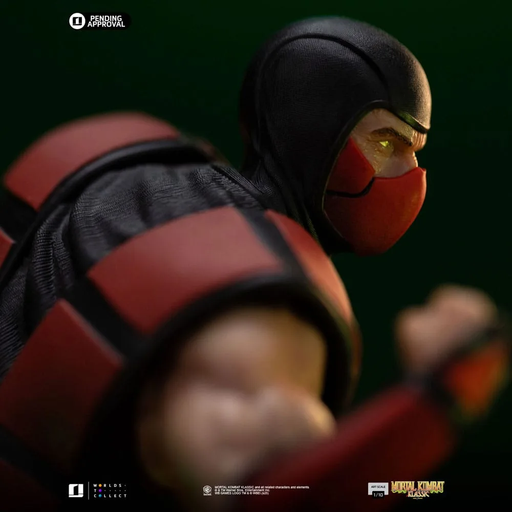 Mortal Kombat Statue – Ermac Ninjas Collection 1:10 21 cm 4