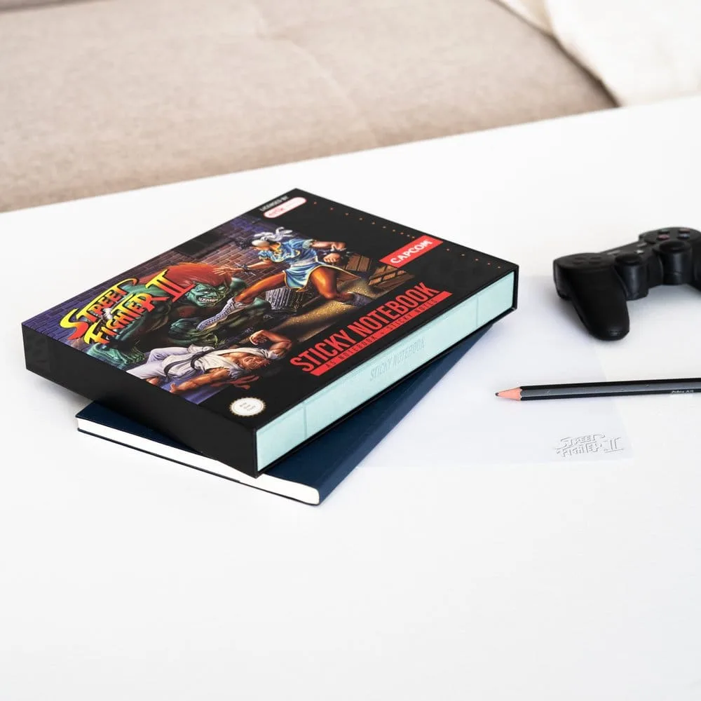 Street Fighter Notebook – Cartridge Cover and Sticky Notes A5 3