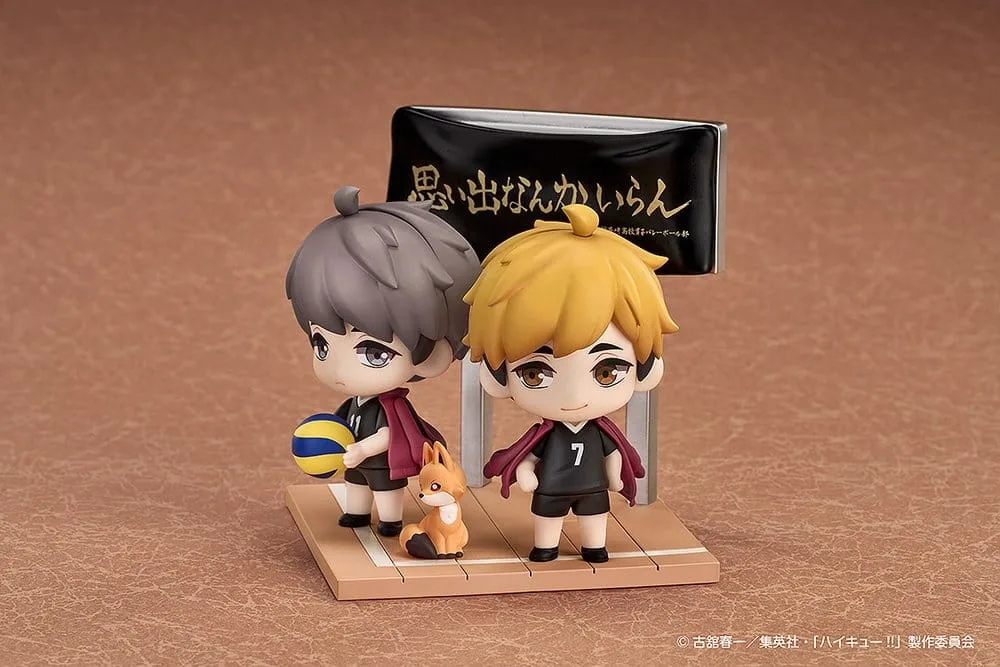 Haikyu Mini Figures – Qset Plus Atsumu and Osamu Miya 2 Pack 8 cm 4