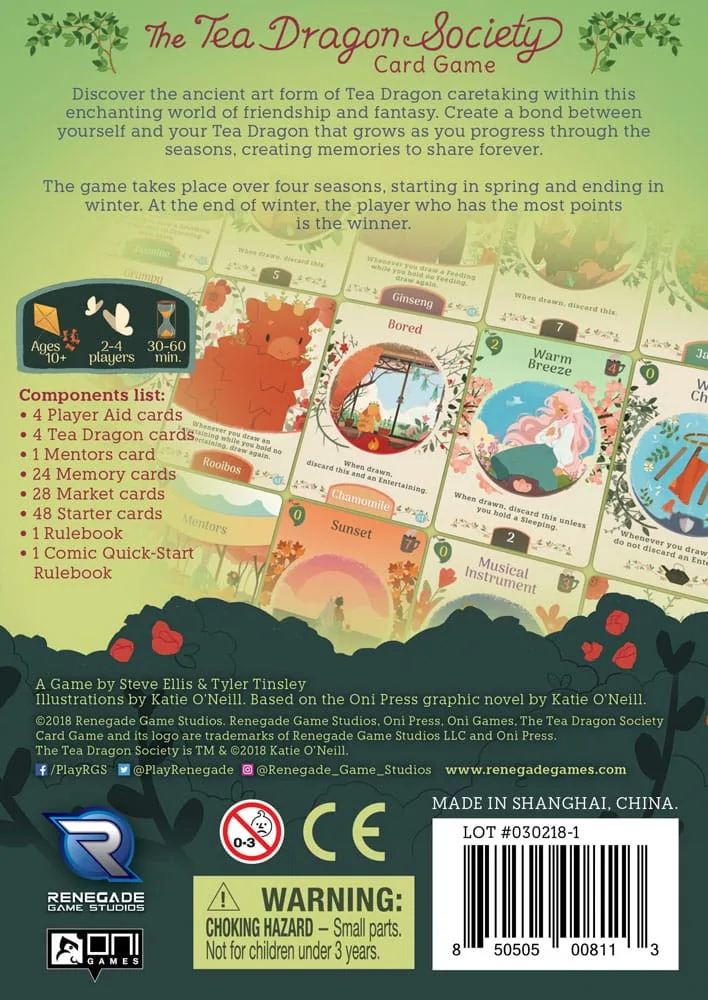 Tea Dragon Society Card Game – English Edition 2
