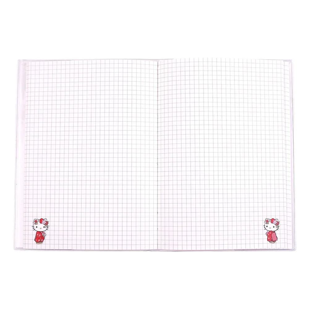 Sanrio Notebook – Hello Kitty Kimono Holographic Checkered A5 3