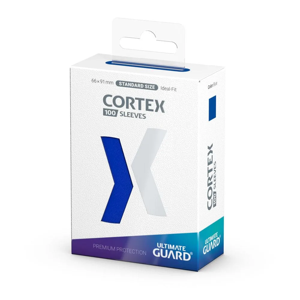 Ultimate Guard Card Sleeves – Blue Cortex Standard Size 100 Pack 3