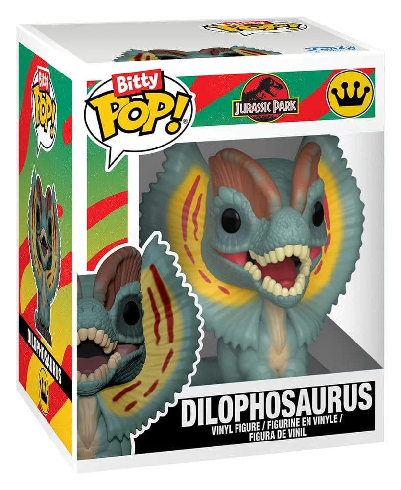 Jurassic Park Bitty Pop Figurenset – T.-Rex-Fossil & Dilophosaurus 2 cm 4