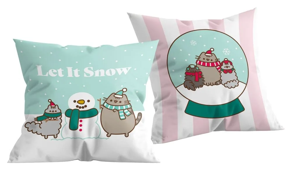 Pusheen Pillow – Let It Snow 40 x 40 cm