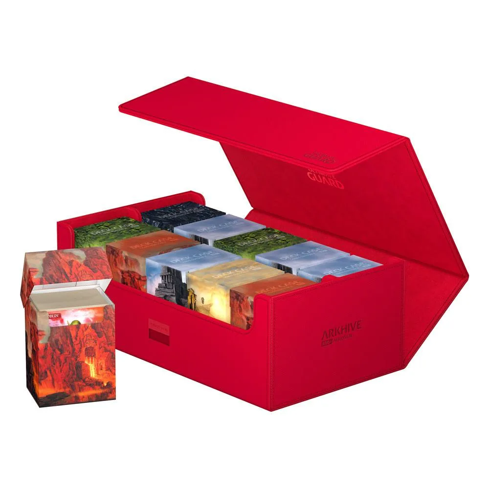 Ultimate Guard Card Box – Arkhive 800+ Xenoskin Red 11