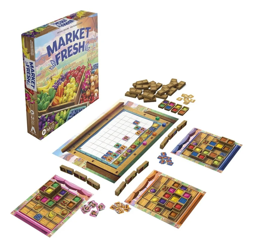 Market Fresh Bordspel – Strategisch kratten stapelen 17