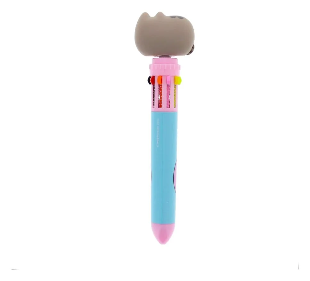 Pusheen Multicolour Pen – Spinny By the Pool Blue 3