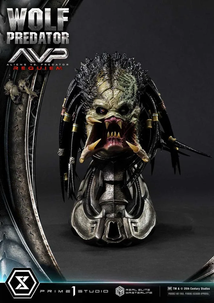 Aliens vs. Predator Requiem Statue – Wolf Predator 1/3 95 cm 21