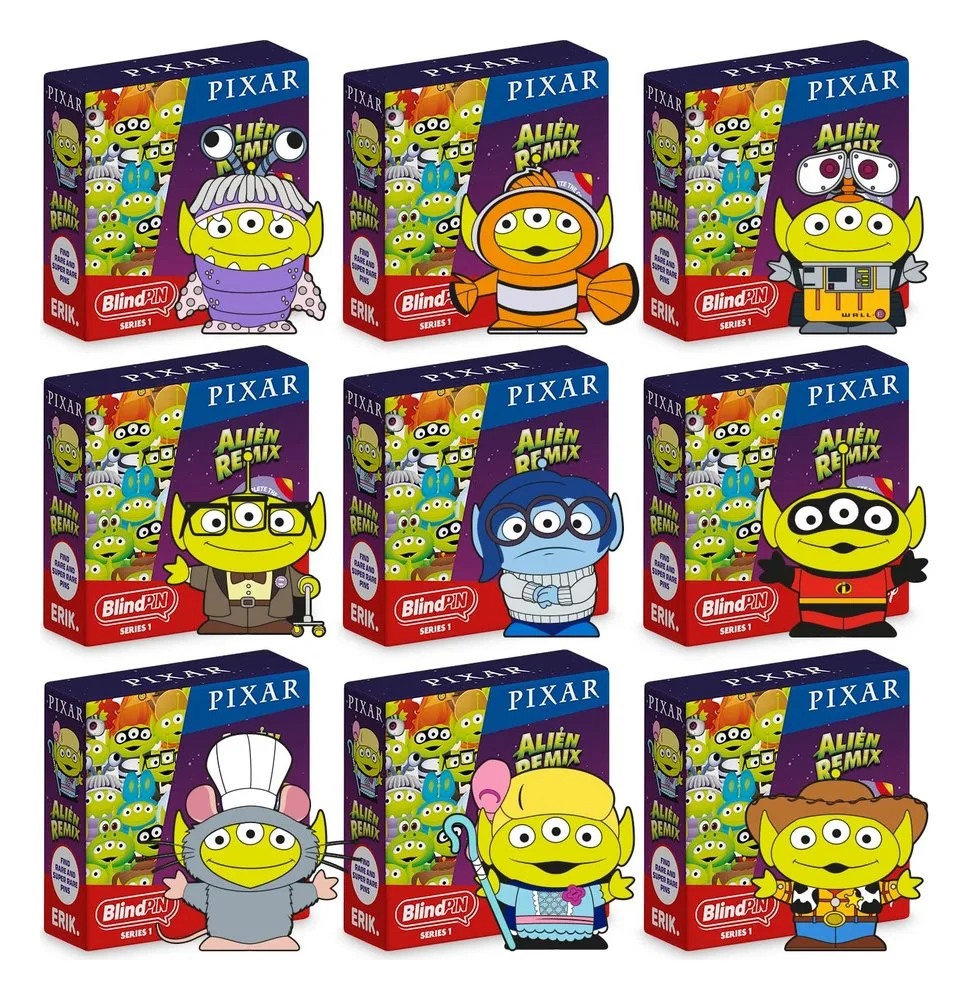 Toy Story Pin Badge Display – Alien Remix Series 1 24-Pack 2