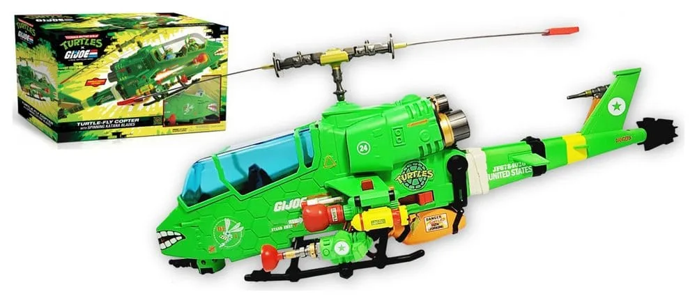 TMNT x G.I. Joe Vehicle – Crossover Classics Turtle-Fly Copter