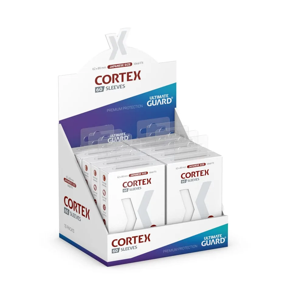 Ultimate Guard Card Sleeves – White Cortex Japanese Size 62 x 89 mm 5