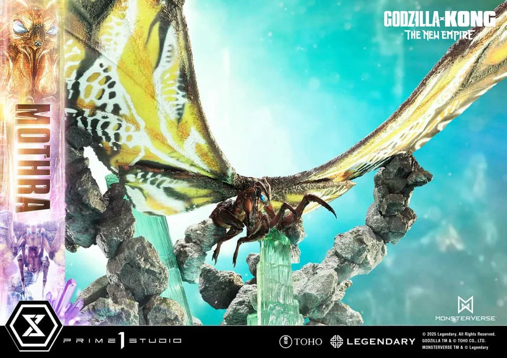 Godzilla x Kong The New Empire Statue – Mothra Diorama 113 cm 19