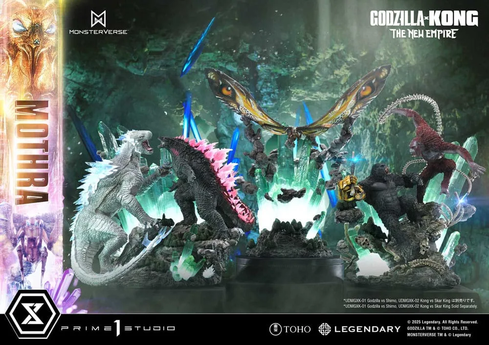 Godzilla x Kong Statue – Mothra Bonus Version 113 cm 23
