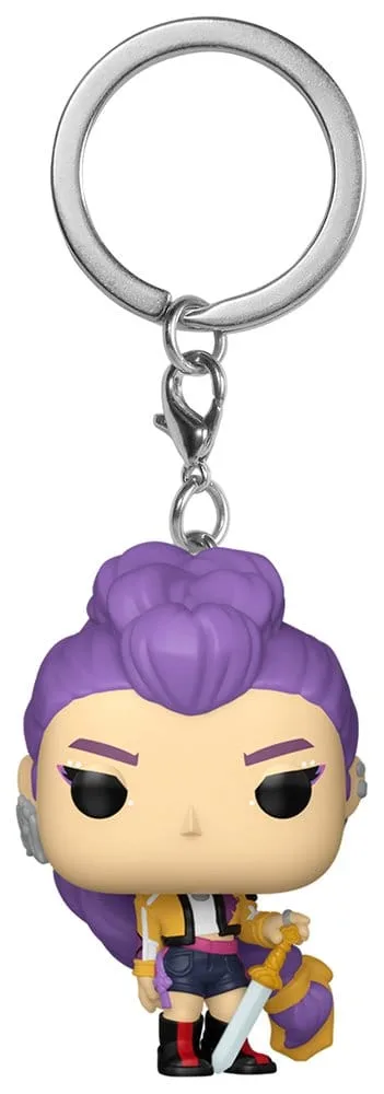 KPop Demon Hunters Pop Keychains – Rumi Assortment 12-Pack 4 cm