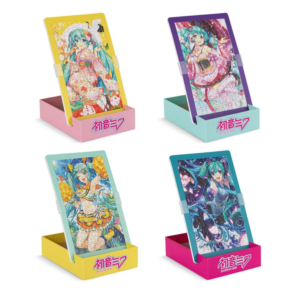Hatsune Miku Jigsaw Puzzles – Four-Design Micro Assortment