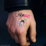 KPop Demon Hunters Tattoo Stickers – Cinereplica 2
