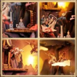 The Legend of Wukong Book Nook – Houten bouwpakket 22 x 8 cm 25