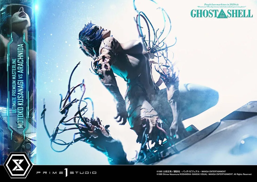Ghost in the Shell Statue – Motoko Kusanagi vs Arachnida 68 cm 12