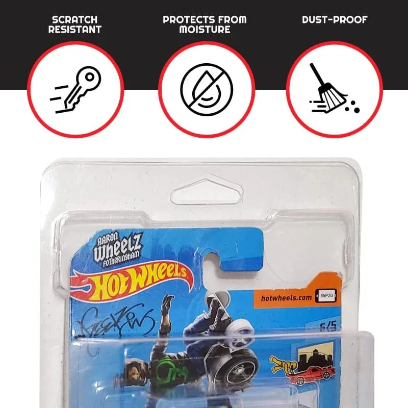 Hot Wheels PET Protectors – European Short Card 50-Pack 10.5 x 10.5 cm 3