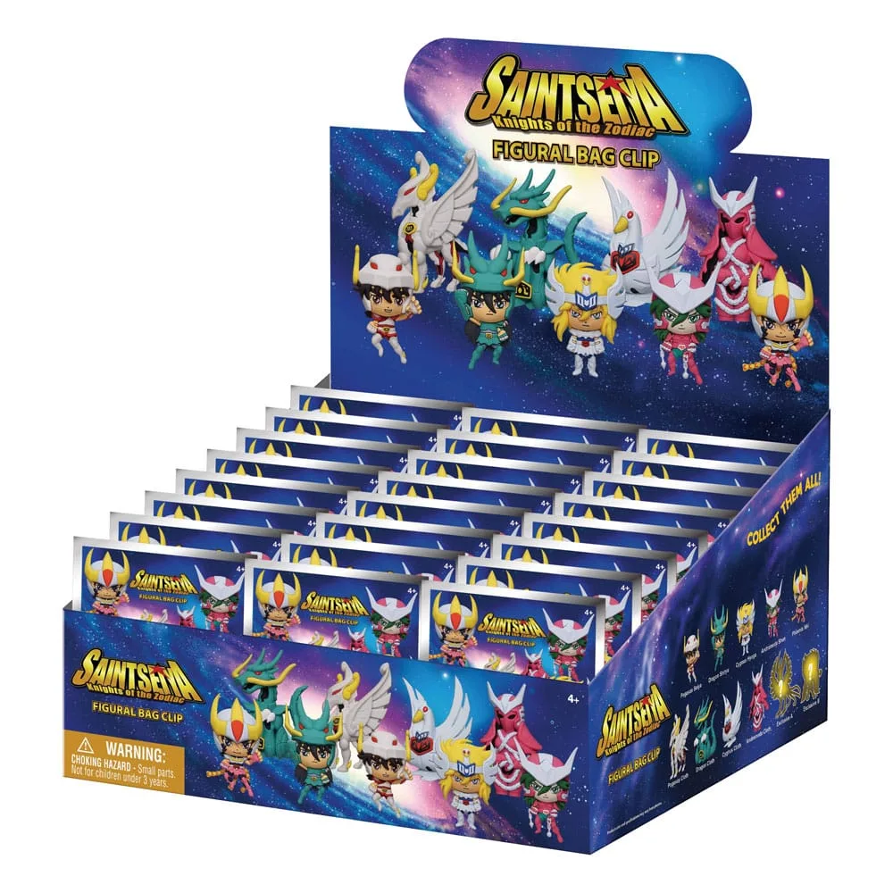 Saint Seiya Foam Bag Clips – Series 1 Display of 24 Blind Bags