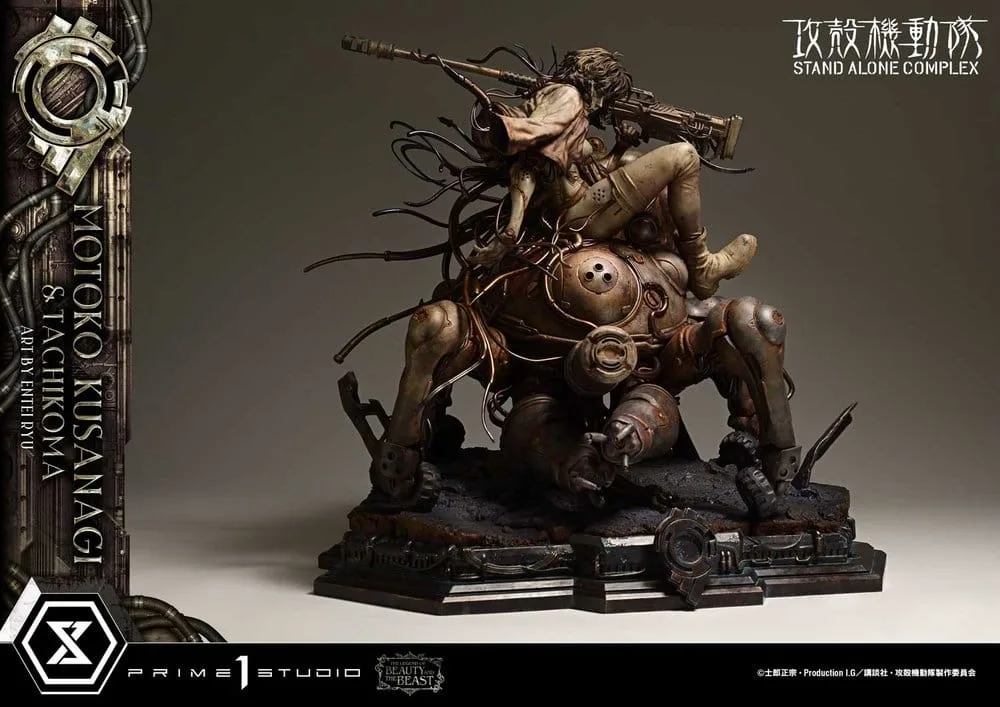 Ghost in the Shell Statue – Motoko Kusanagi and Tachikoma 53 cm 8
